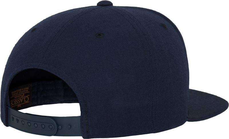 Laste nokamüts sirge nokaga Flexfit 6089M tumesinine tagant