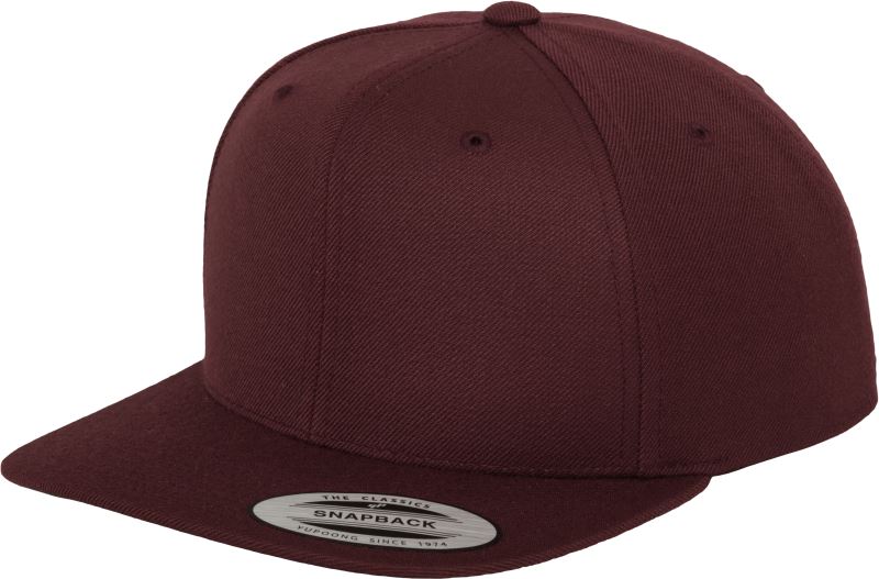 Laste nokamüts sirge nokaga Flexfit 6089M punane