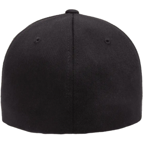 Flexfit 6277 tagant kinnine nokamüts must