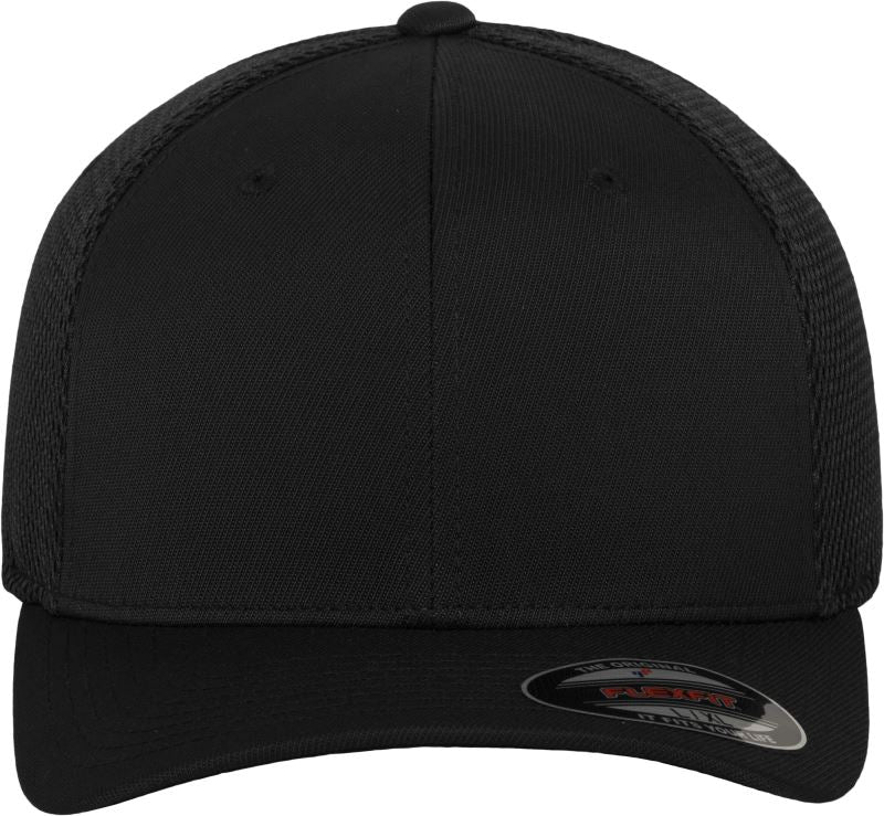 flexfit 6533 must nokamüts eestvaade