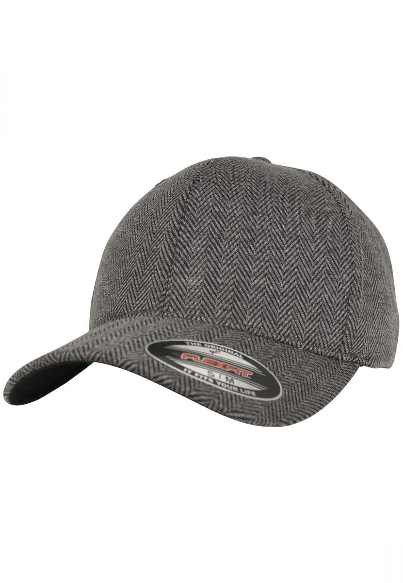 flexfit herringbone melange nokamüts hall