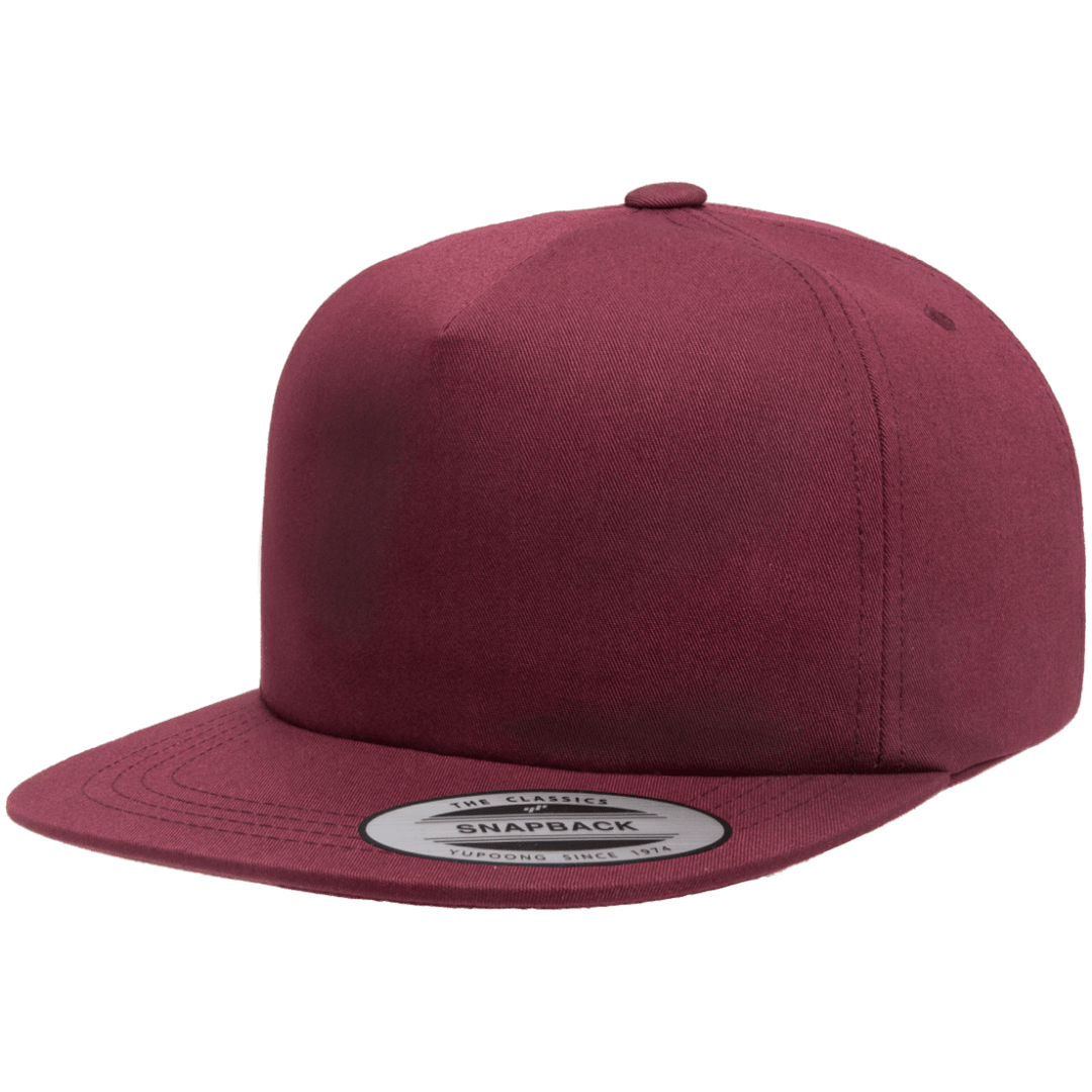 Nokamüts Flexfit Yupoong CLASSICS Unstructured 5-Panel Snapback
