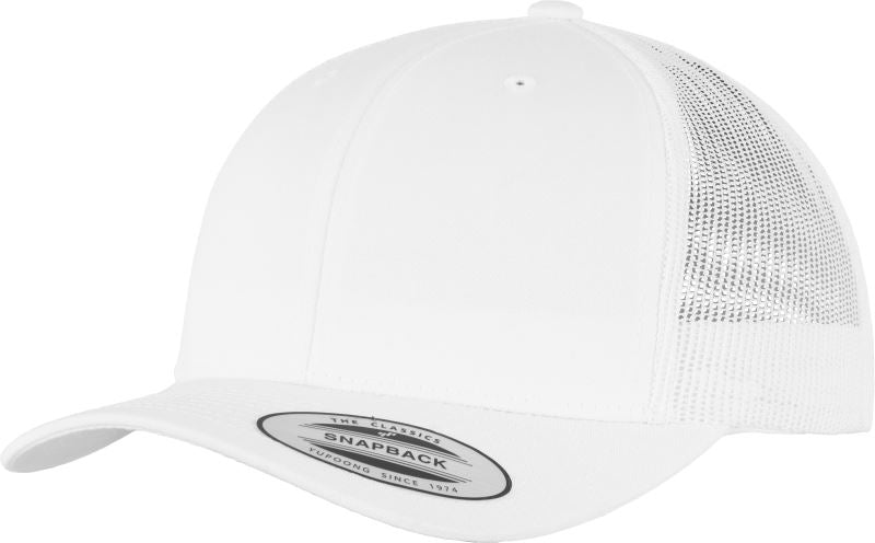 Valge nokamüts Flexfit 6606 | BeeCap