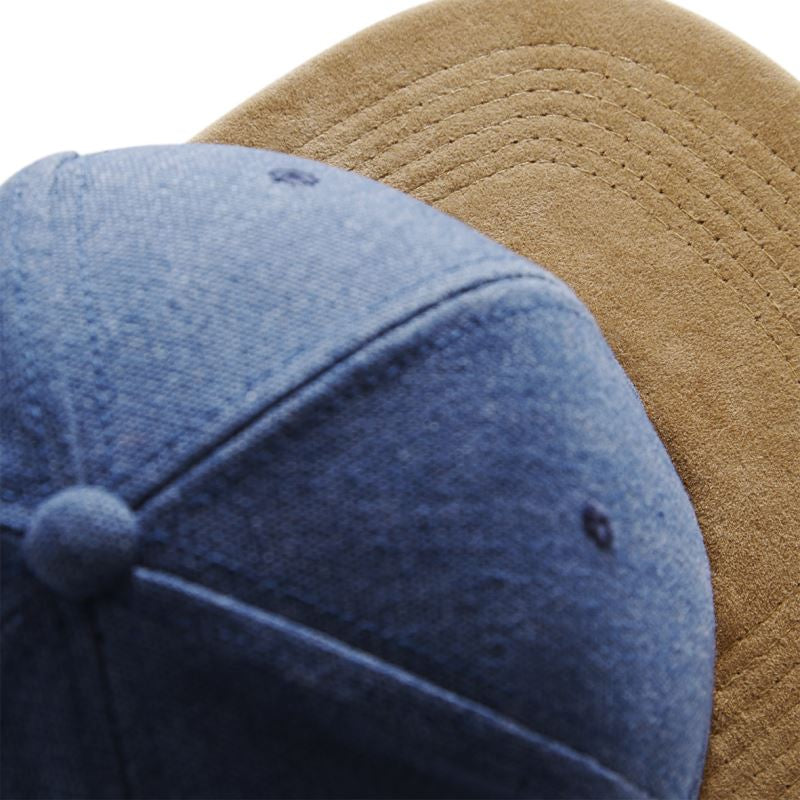 Beechfield B668 sametise nokaga snapback nokamüts pealt