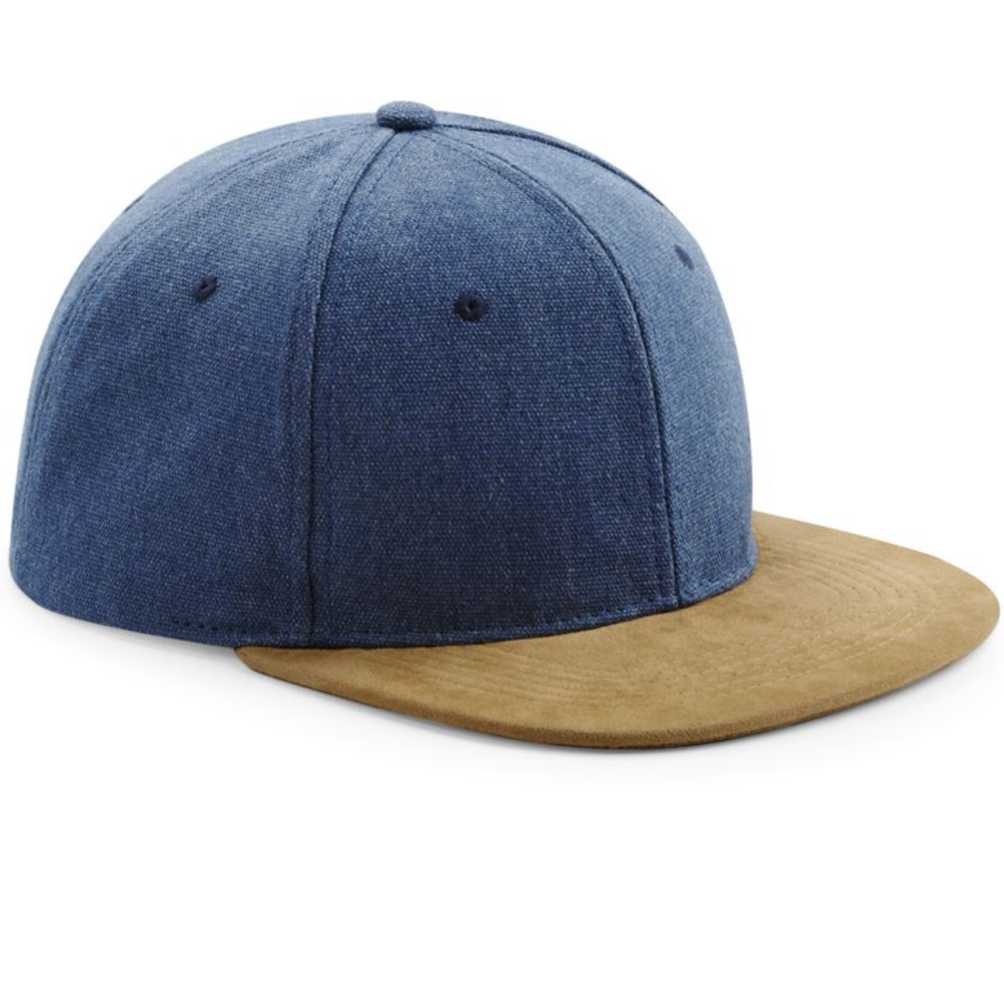 Beechfield B668 sametise nokaga snapback nokamüts