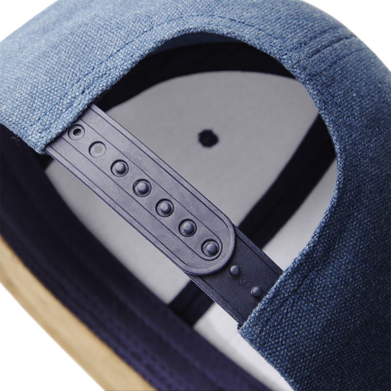 Beechfield B668 sinine reguleeritav snapback kinnitus tagantvaates