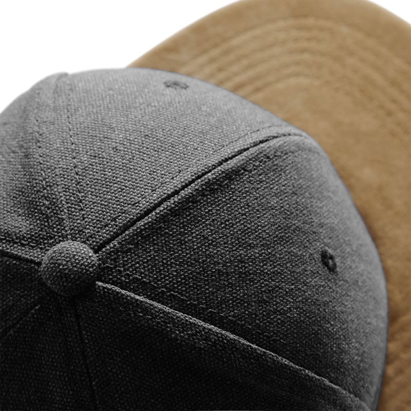 sametise nokaga snapback nokamüts hall pealt Beechfield B668