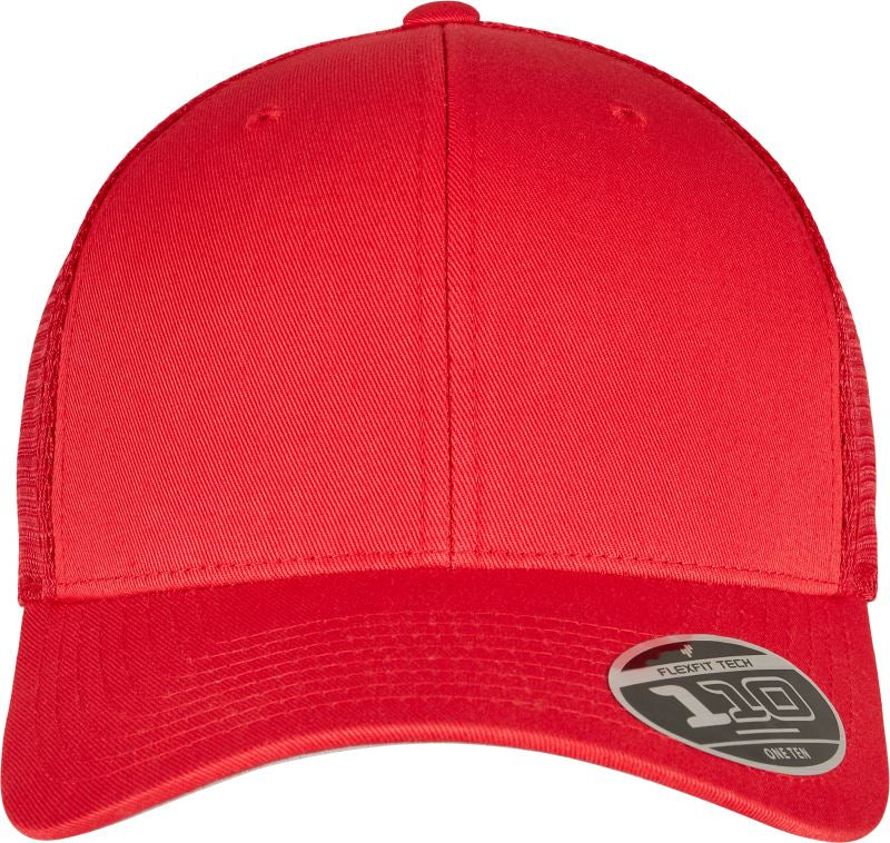 Flexfit 110 nokamüts punane – reguleeritav snapback müts