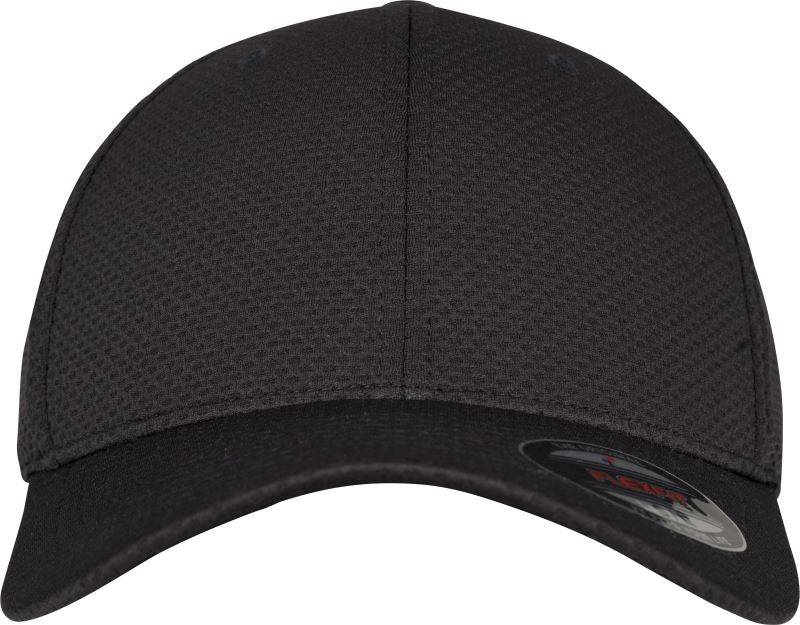 Flexfit 6584 nokamüts eest must – 3D Hexagon mesh struktuur