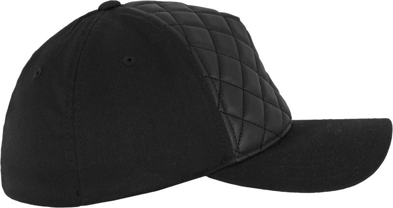 nahast esipaneeliga nokamüts Flexfit Diamond quilted
