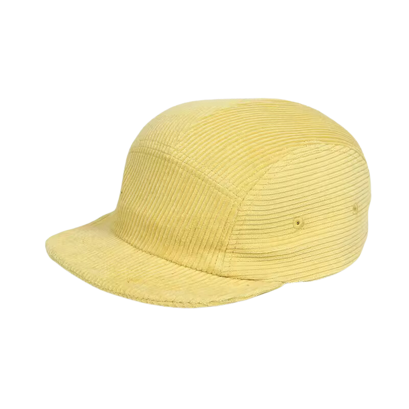 velvet nokamüts corduroy kollane